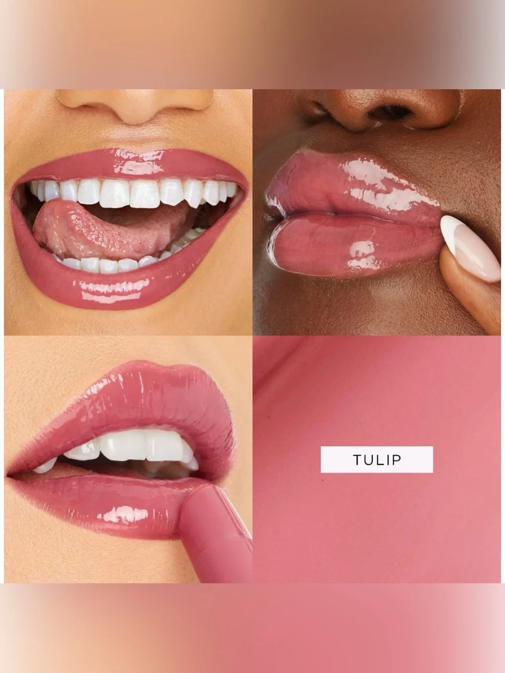 tarte Maracuja Juicy Lip Plumping Gloss — Dusty Rose Pink